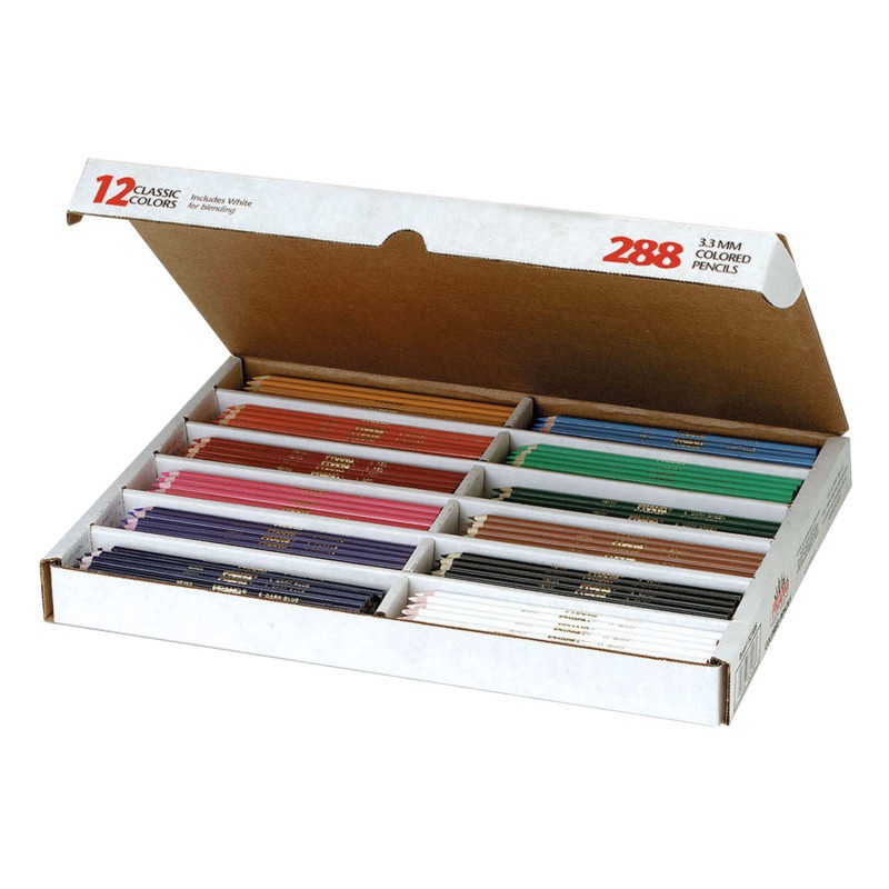 Prang Colored Pencils Classpack 288 Pack