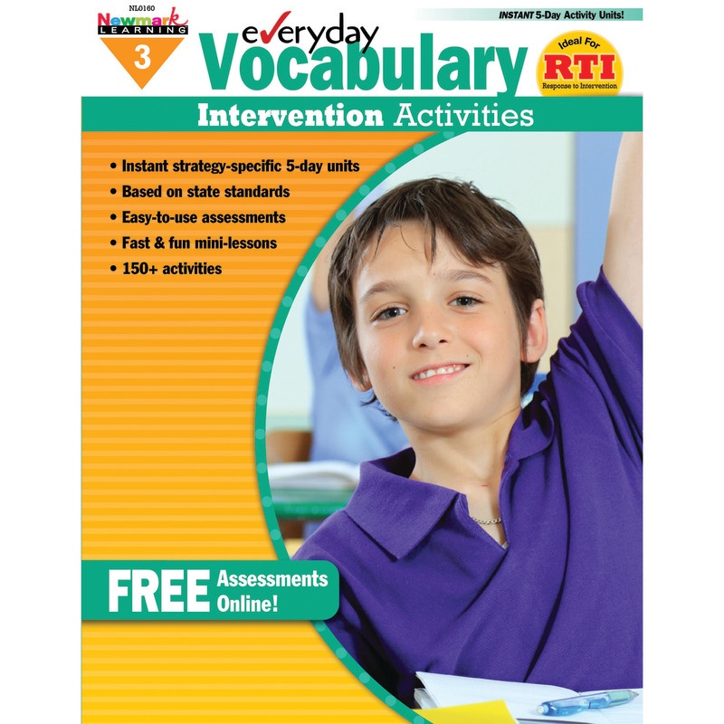 Everyday Vocabulary Gr 3 Intervention Activities