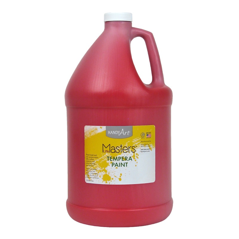 Little Masters Red 128Oz Tempera Paint