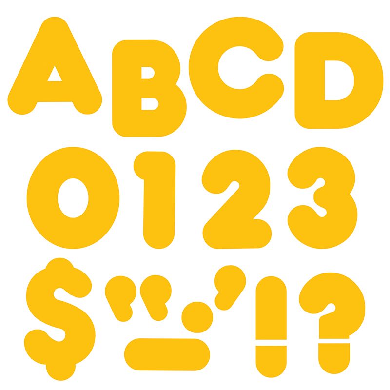 Ready Letters 2 Inch Casual Gold