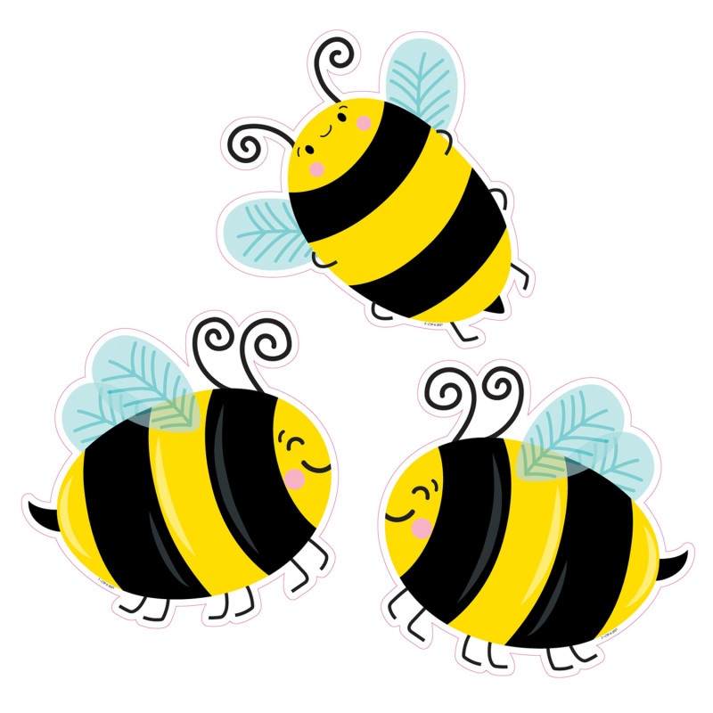 Busy Bees 6In Designer Cut-Outs