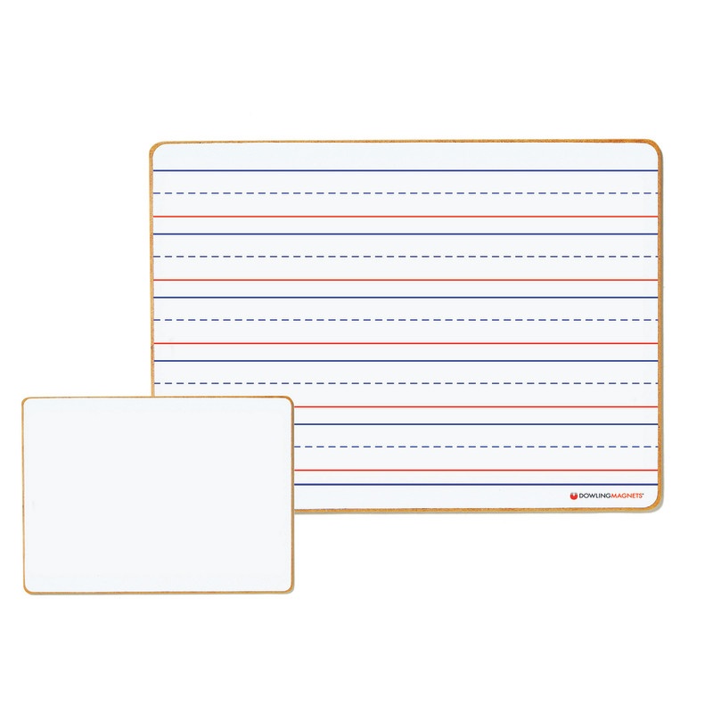 Magnetic Dry-Erase Lined & Blank Board