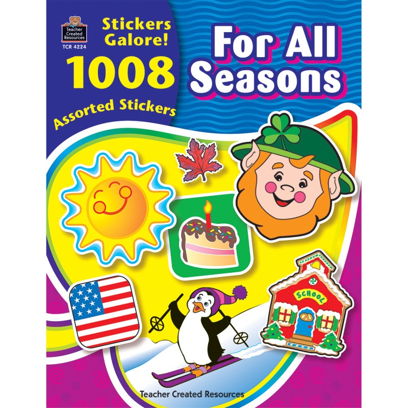 For All Seasons Sticker Book 1008Pk