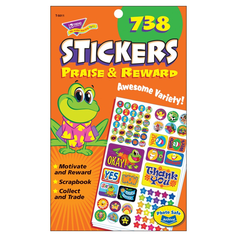 Praise & Reward Spd Sticker Pads