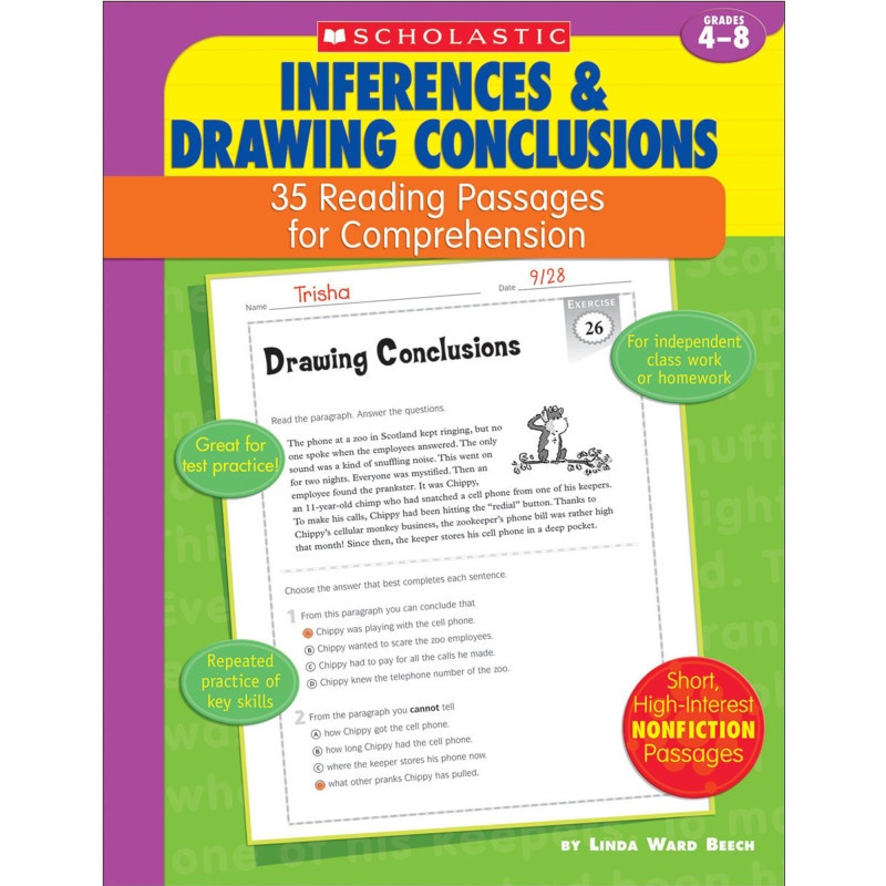 Inferences & Drawing Conclusions 35 Passages For Comprehension