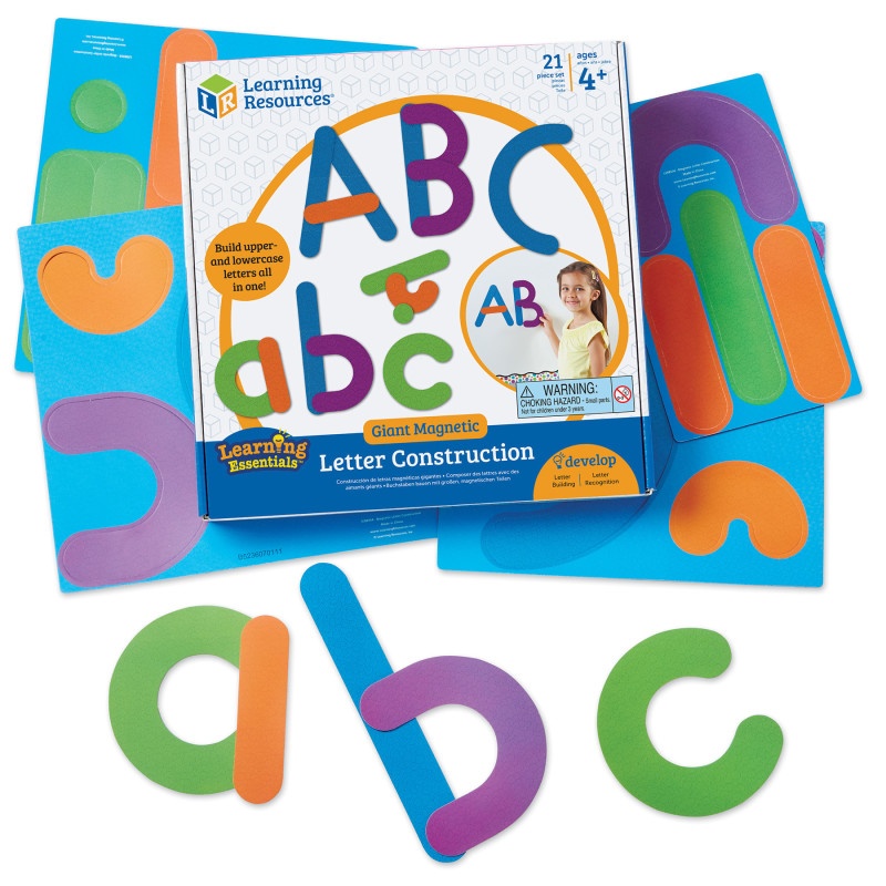 21Pc Giant Magnetic Letter Construc