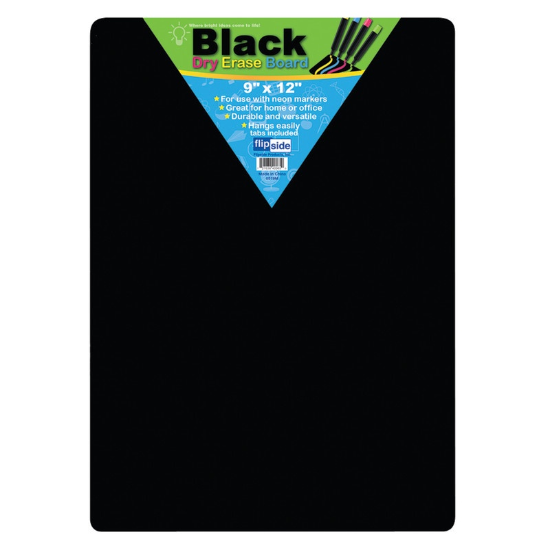 Black Dry Erase Boards 9 X 12