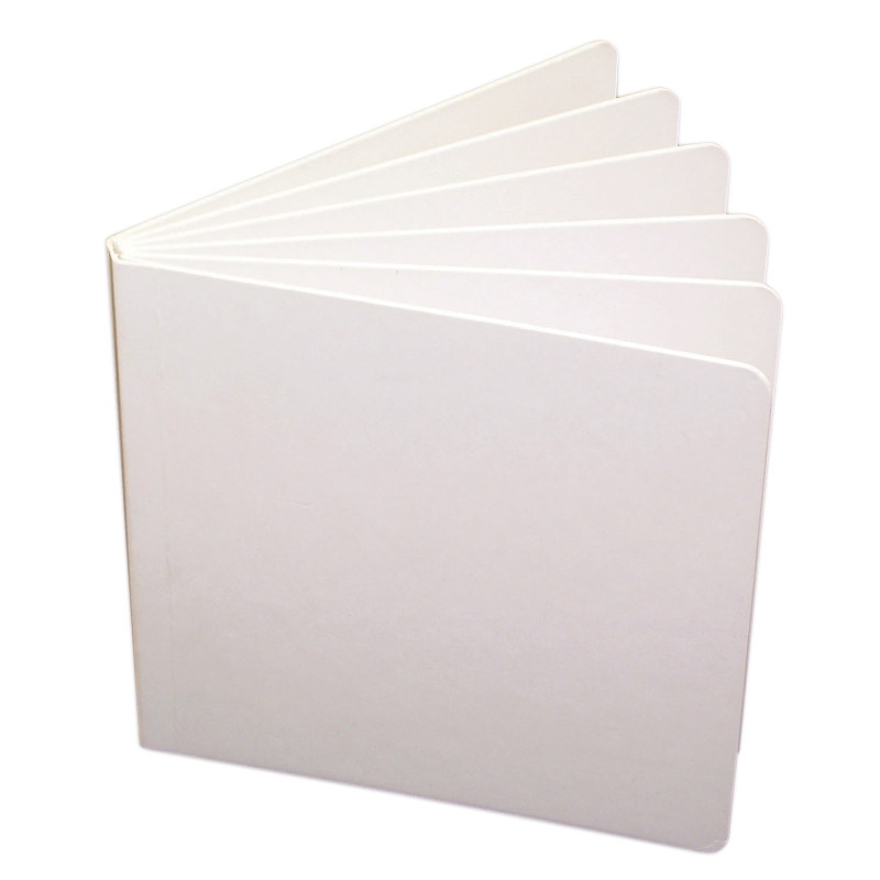 White Hardcover Blank Book 5 X 5
