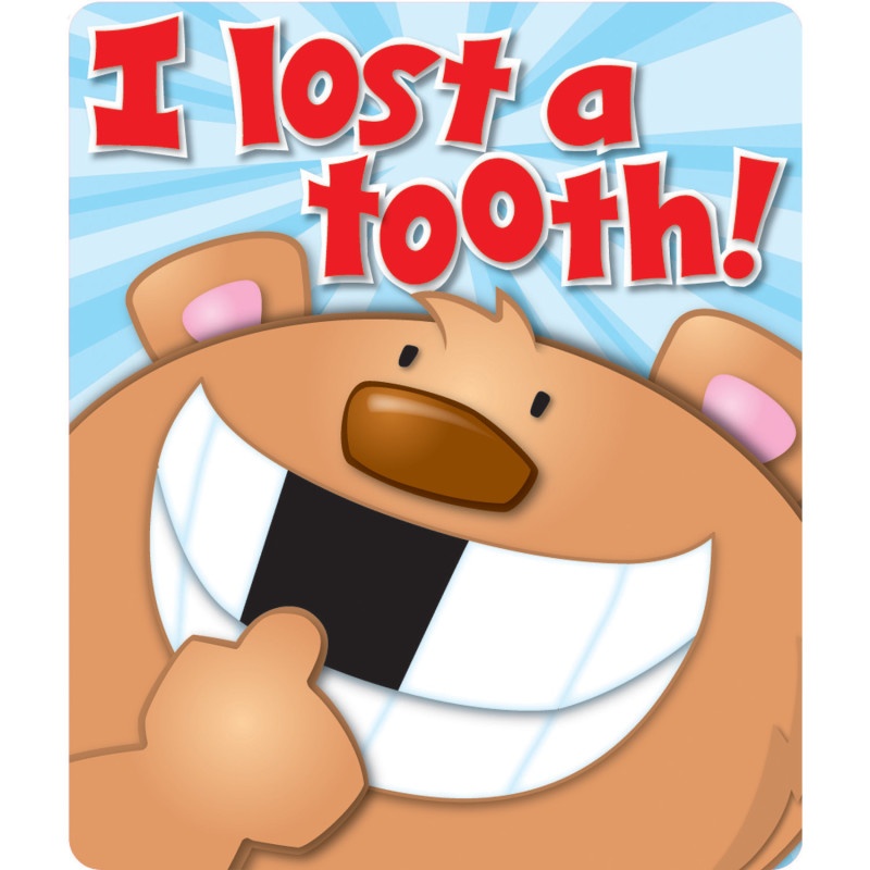 I Lost A Tooth Stickers