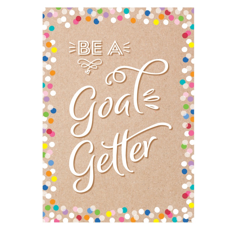 Be A Goal Getter Inspire U Poster