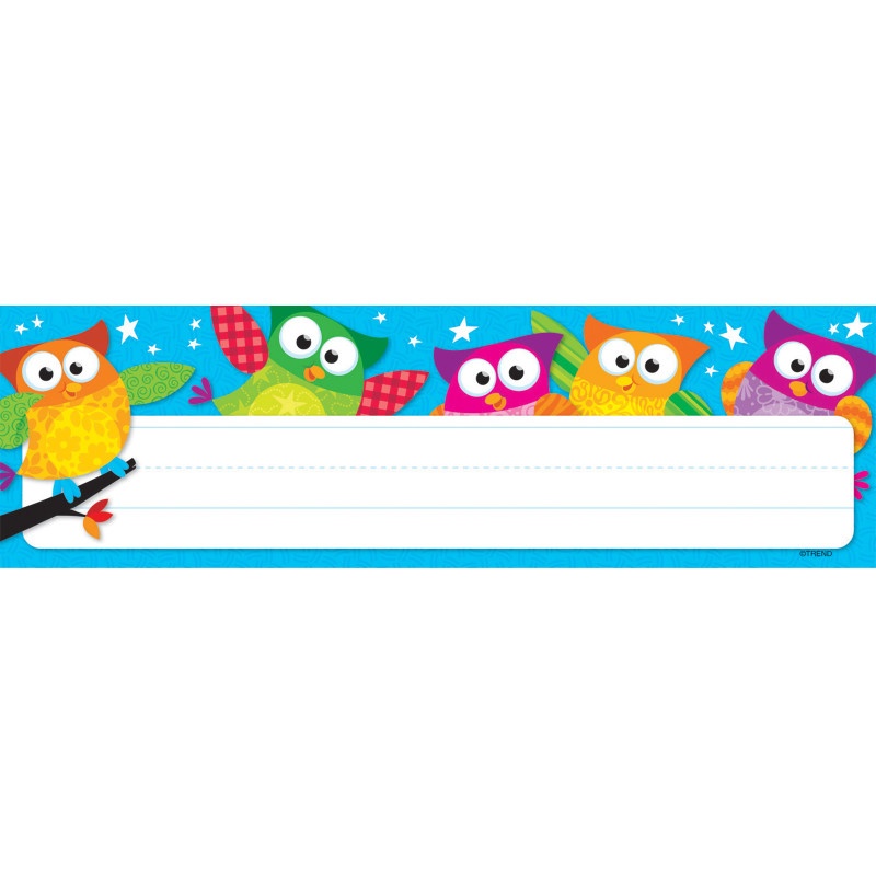 Owl Stars Desk Toppers Name Plates
