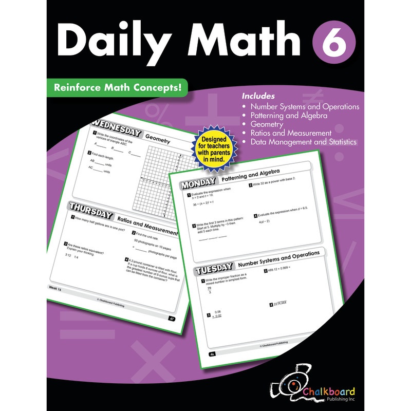 Gr6 Daily Math Workbook