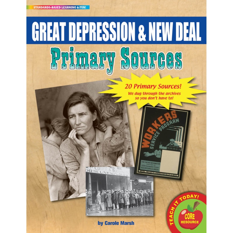 Primary Sources Great Depression & New Deal