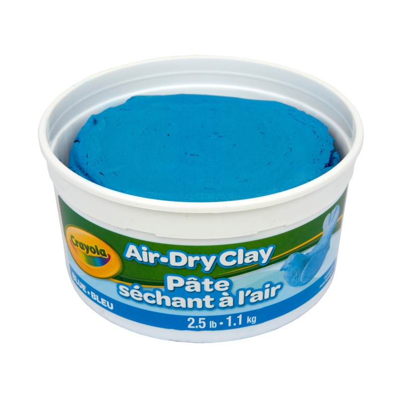 2.5Lb Air Dry Clay Tub Blue