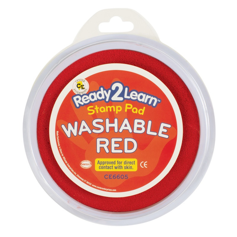 Jumbo Circular Washable Red Pad