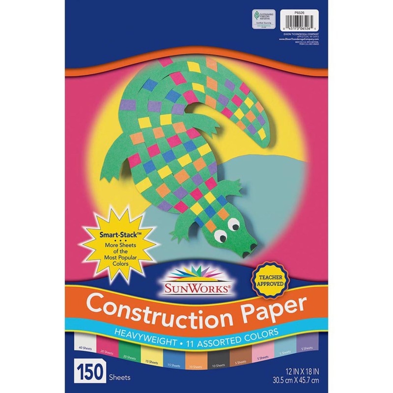 Sunworks Construction 150 Sht 12X18 Paper Smart Stack