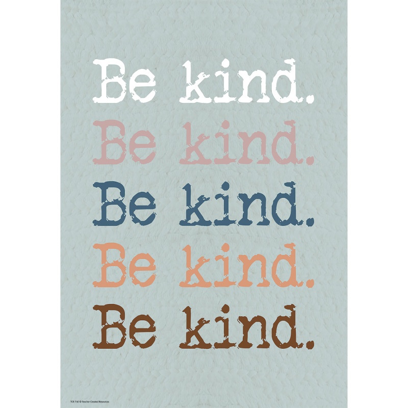 Be Kind Be Kind Positive Poster