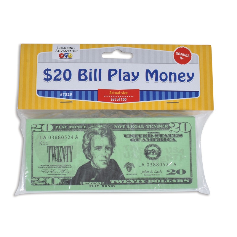$20 Bills Set 100 Bills