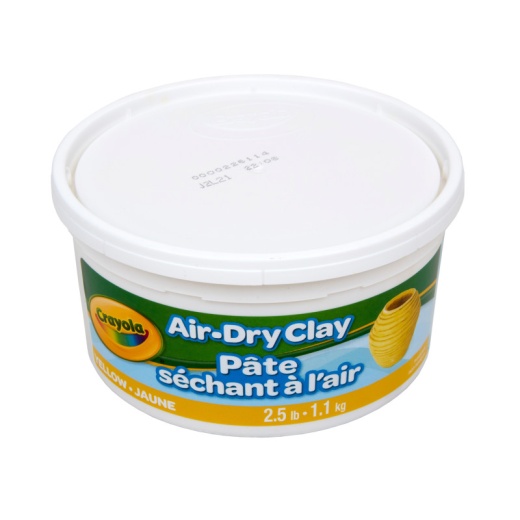 Air Dry Clay, Red, 2.5 lb. Resealable Bucket, Crayola.com