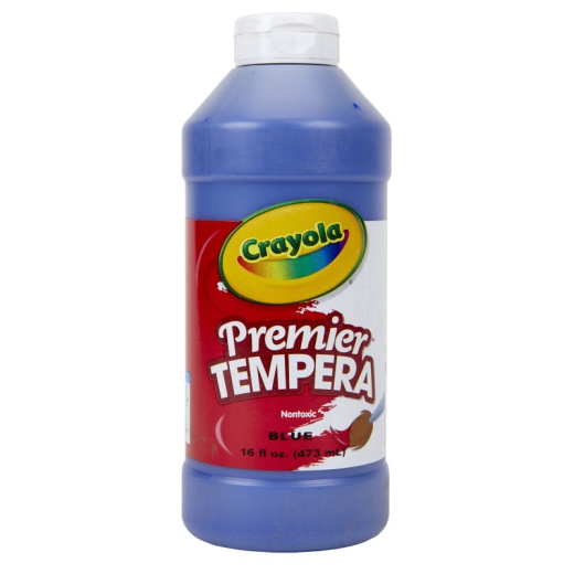 16Oz Blue Crayola Premier Tempera Paint