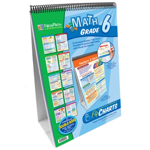 Math Flip Chart Set Gr 6