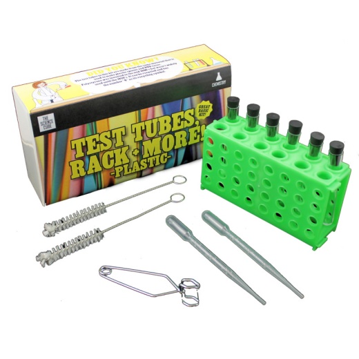 Test Tubes Rack & More - Plastic Kit