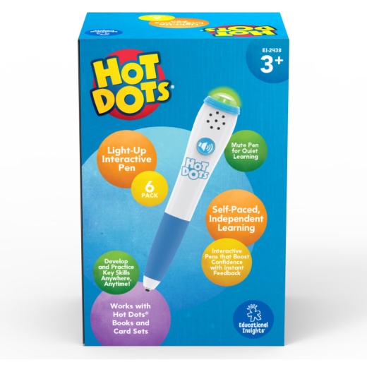 Hot Dots Light-Up Interact Pen 6/Pk