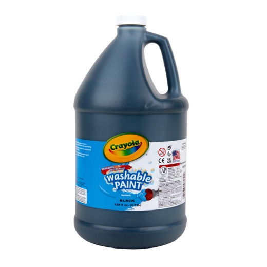 Crayola Washable Paint Gallon Black