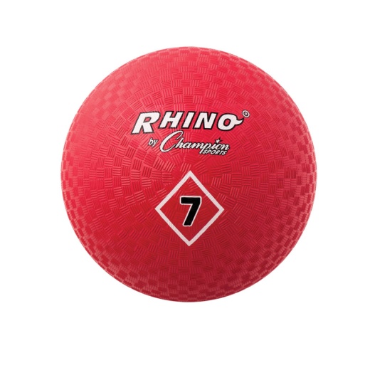 Champion Sports Playground Ball - 7In Durable Inflatable Ball for Kids