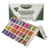 Crayola Large Size Crayons, 8 Crayons in a Tuck Box - BIN80, Crayola Llc