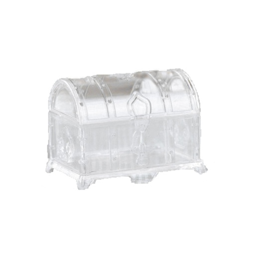 12 Pack Clear Vintage Gift Box Candy Containers, Treasure Chest Party Favor  Jewelry Boxes 3