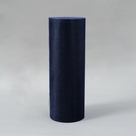 Navy Blue Tulle Fabric