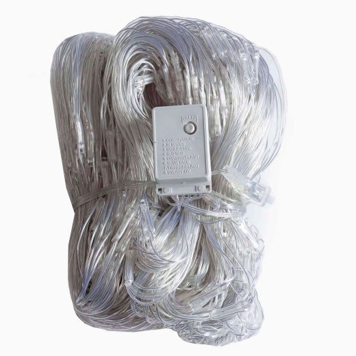 White 600 LED Fish Net Lights - Thumbnail 5