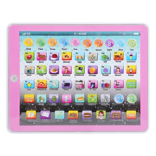 Imountek Kid Baby Toddler Tablet Toy - Educational Learning Study Tablet Pad for Ages 2-7