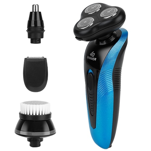 Imountek 4 In 1 Electric Shaver For Men - IPX7 Waterproof Beard Trimmer Cordless Rechargeable Razor