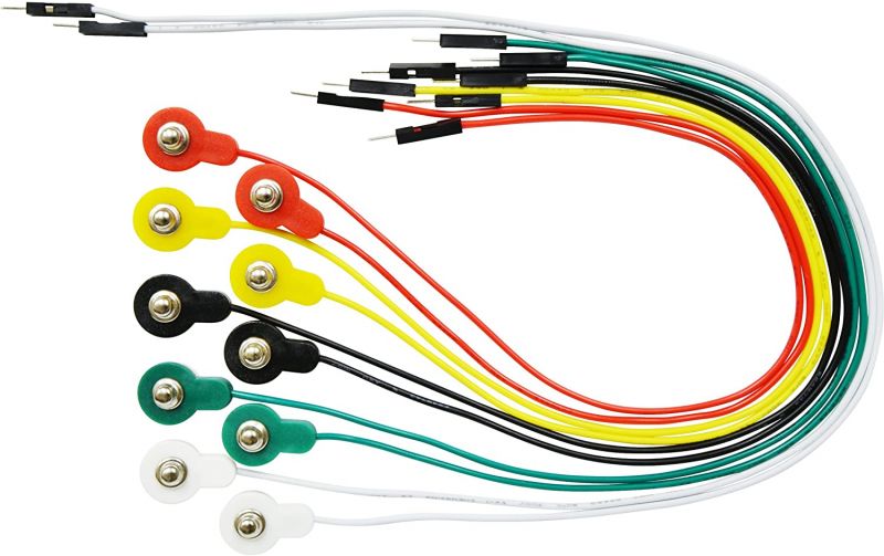 Snap Jumper Wire Male Kit (10 Pcs)