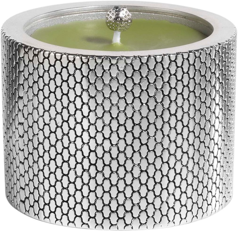 Argenesi Pepper & Mint Silver Plated Candle