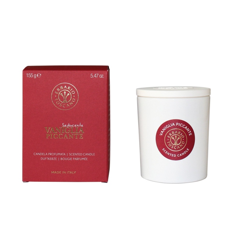Erbario Toscano Spicy Vanilla Scented Candle 155 Gr