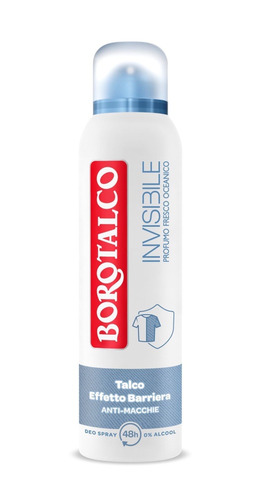 Borotalco Deodorant Invisible Blue Spray 150ml