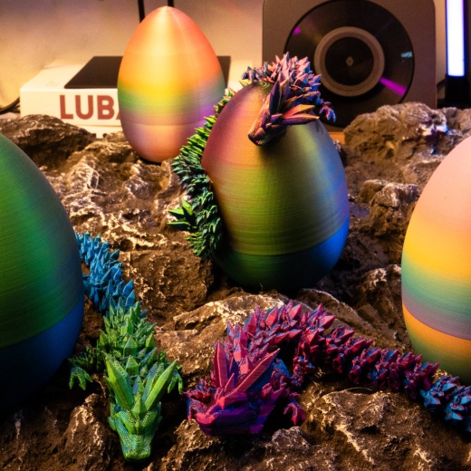 2-Pack Dragon Eggs - Unique Easter Gifts