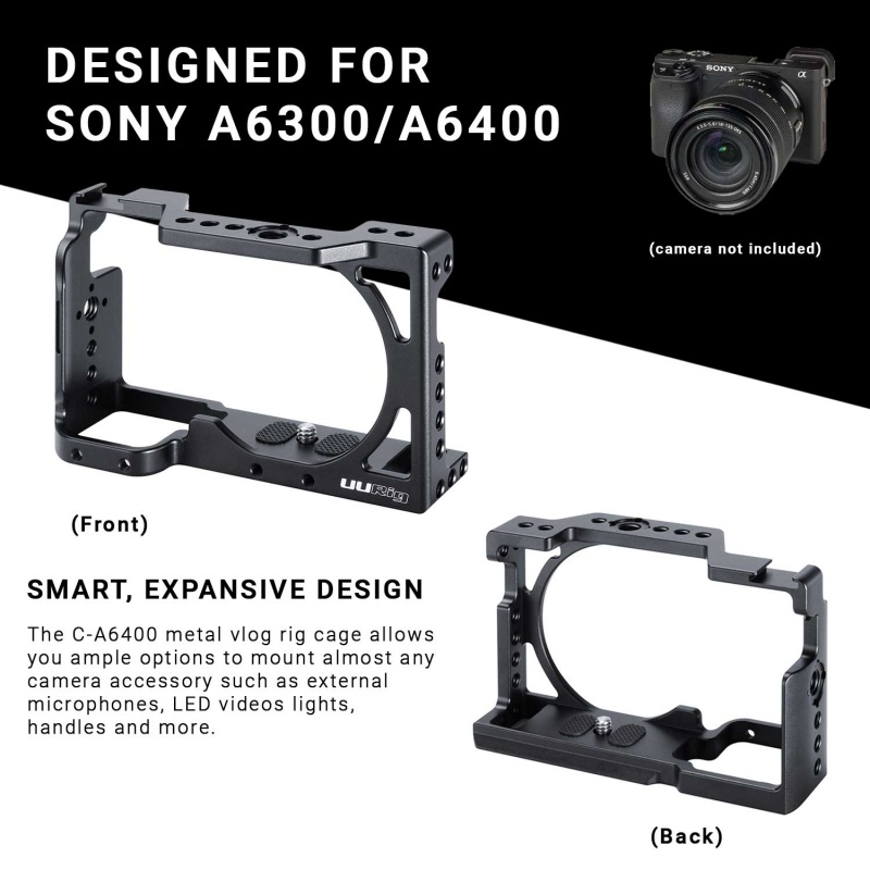 Uurig Camera Cage For Sony A6400 (Open Box)