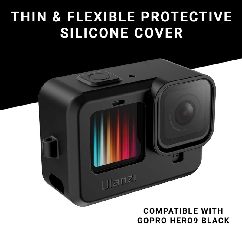 G9-1 Silicone Protection Case, Lens Cap & Lanyard For Hero9