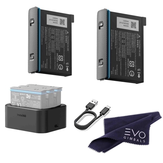 Insta360 X3 Battery & Fast Charge Hub Bundle (Open Box)