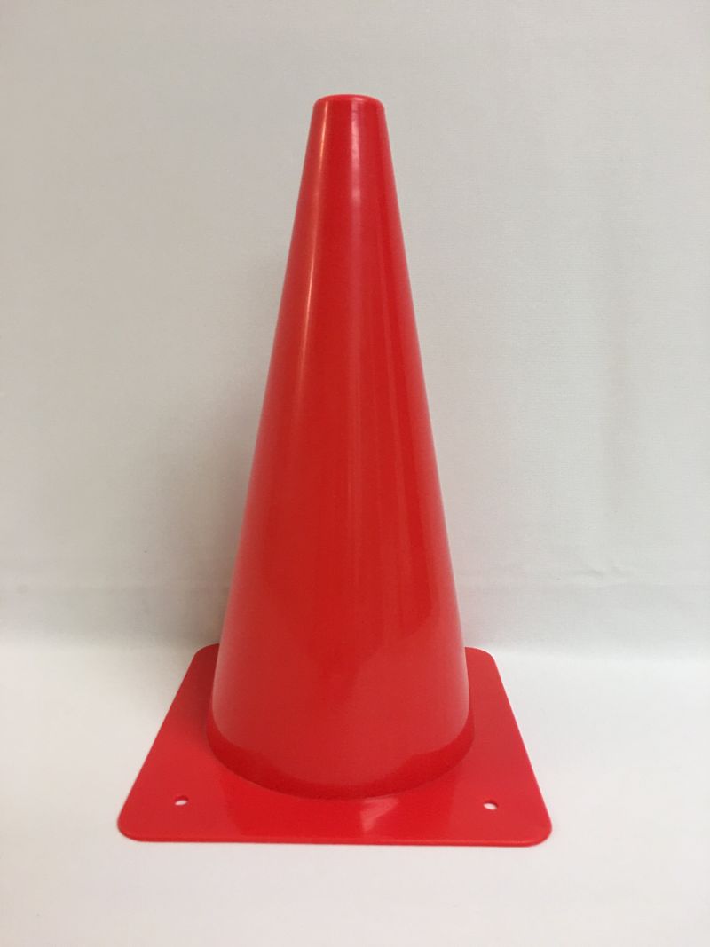 Plastic Cones 12" H, Red