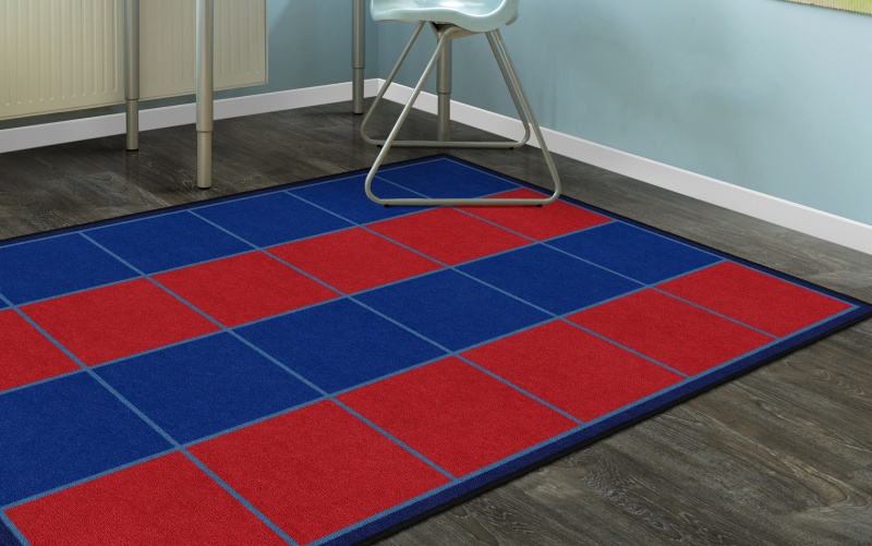 My Graphing Sorting Red/Blue Horizontal 4' X 6'