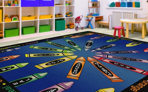 Allmixedup 10'6 X 13'2 Colorful Carpet - Ignite Artistic Expression in Kids
