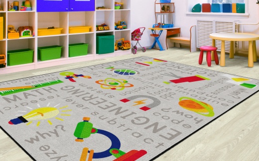 Stem 7'6X12 Learning Carpet