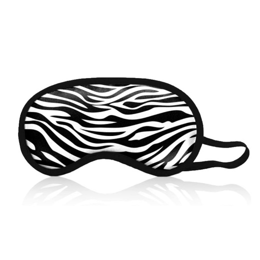Zebra Print Eye Mask - Factory Direct Party