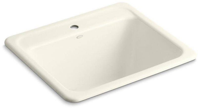 Glen Falls™ 25 x 22 In. Laundry Sink in Biscuit