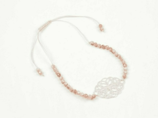 Boho Talisman Rose Gold Wish Bracelet